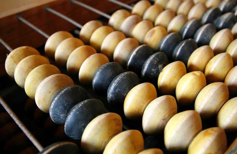 calculator abacus