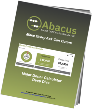abacus major donor ask calculator product overview
